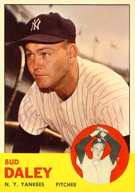 1963 Topps Bud Daley #38 Baseball Card