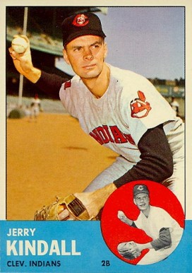 1963 Topps Jerry Kindall #36 Baseball Card