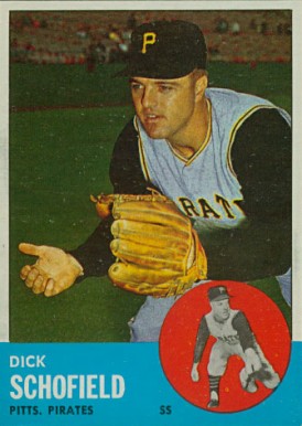 1963 Topps Dick Schofield #34 Baseball Card