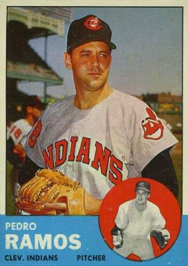 1963 Topps Pedro Ramos #14 Baseball Card