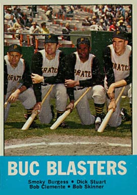 1963 Topps Buc Blasters #18 Baseball Card