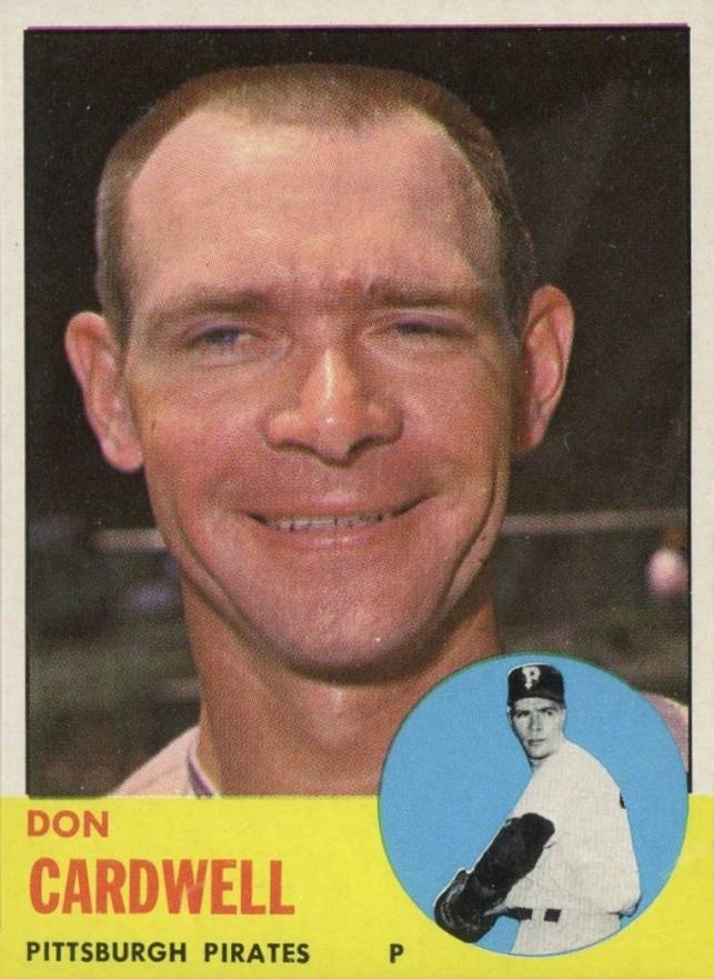 1963 Topps Don Cardwell #575 Baseball Card