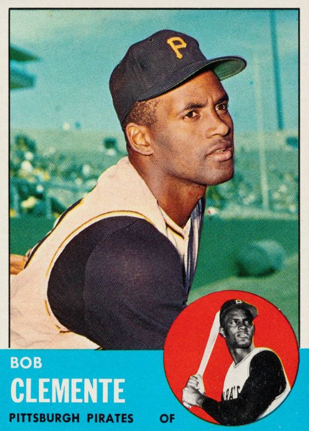 1963 Topps Bob Clemente #540 Baseball Card