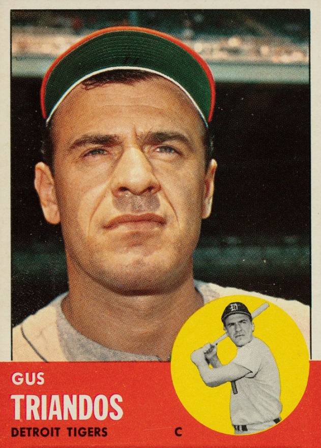 1963 Topps Gus Triandos #475 Baseball Card