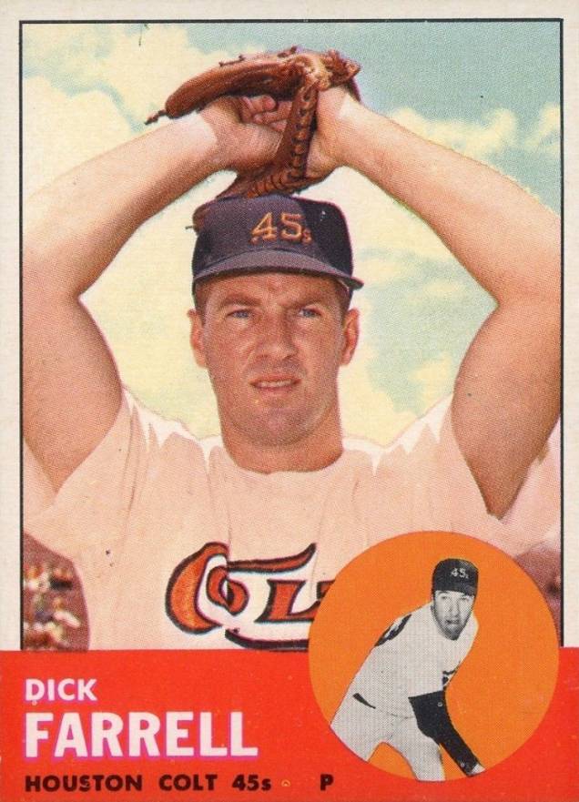 1963 Topps Dick Farrell #277 Baseball Card