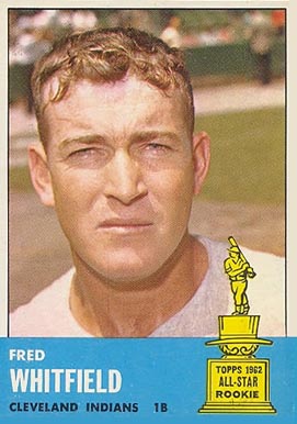 1963 Topps Fred Whitfield #211 Baseball Card