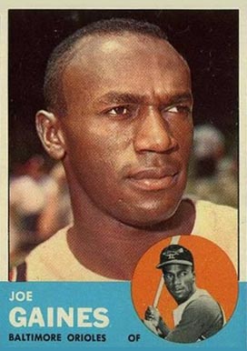 1963 Topps Joe Gaines #319 Baseball Card