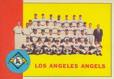1963 Topps Los Angeles Angels Team #39 Baseball Card