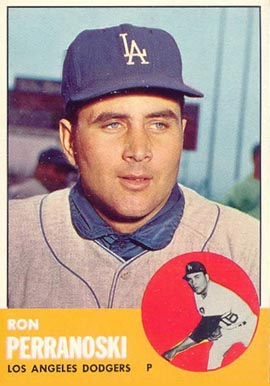 1963 Topps Ron Perranoski #403 Baseball Card