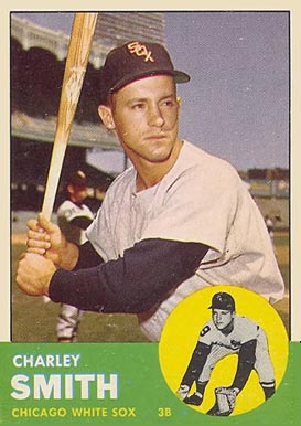 1963 Topps Charley Smith #424 Baseball Card