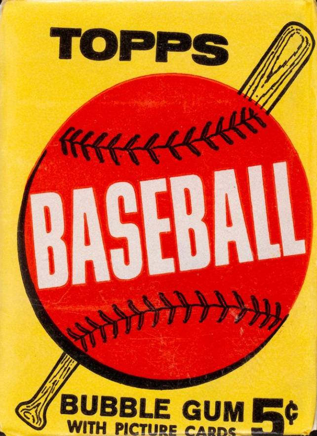 1963 Topps Wax Pack #WP Baseball Card