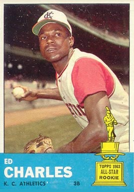 1963 Topps Ed Charles #67 Baseball Card