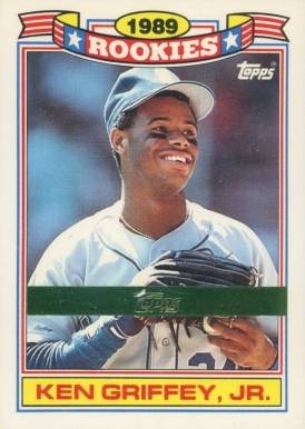 1990 Topps Glossy Rookies Ken Griffey Jr. #11 Baseball Card