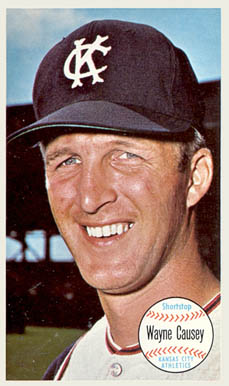 1964 Topps Giants Wayne Causey #45 Baseball Card