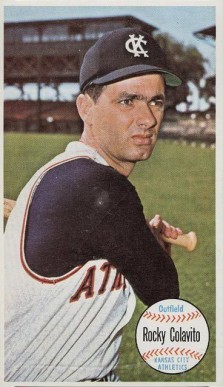 1964 Topps Giants Rocky Colavito #9 Baseball Card