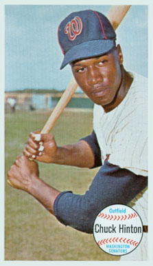 1964 Topps Giants Chuck Hinton #20 Baseball Card