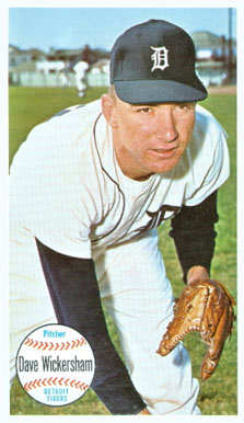 1964 Topps Giants Dave Wickersham #35 Baseball Card
