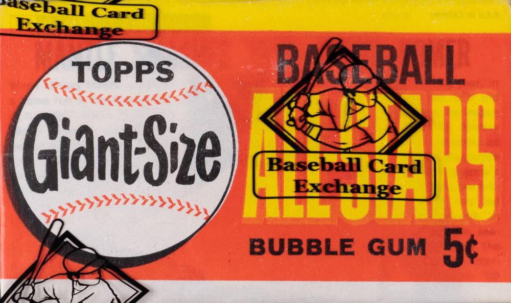 1964 Topps Giants Wax Pack #WP Baseball Card