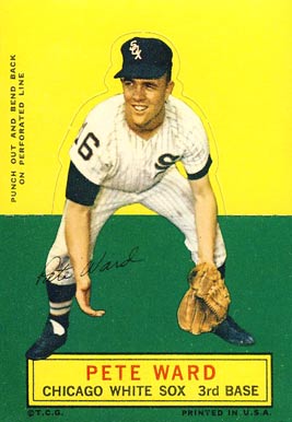 1964 Topps Stand-Up Pete Ward #73 Baseball Card