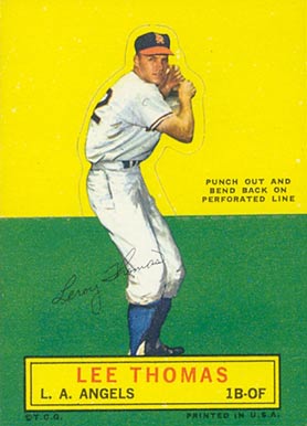 1964 Topps Stand-Up Lee Thomas #71 Baseball Card