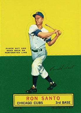 1964 Topps Stand-Up Ron Santo #67 Baseball Card