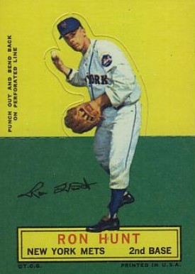 1964 Topps Stand-Up Ron Hunt #35 Baseball Card