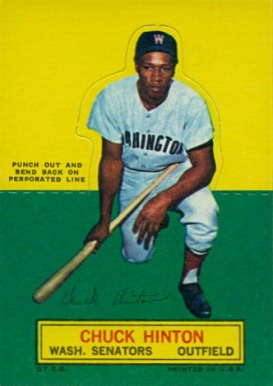 1964 Topps Stand-Up Chuck Hinton #32 Baseball Card