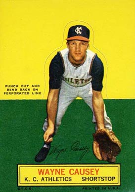 1964 Topps Stand-Up Wayne Causey #14 Baseball Card
