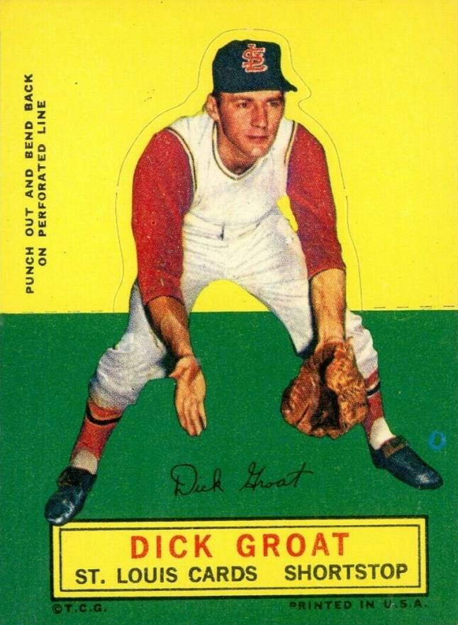 1964 Topps Stand-Up Dick Groat #30 Baseball Card
