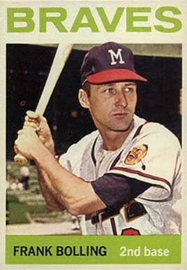1964 Topps Frank Bolling #115 Baseball Card