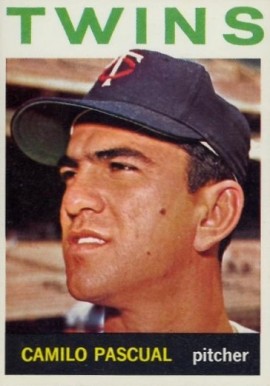 1964 Topps Camilo Pascual #500 Baseball Card