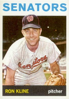 1964 Topps Ron Kline #358 Baseball Card