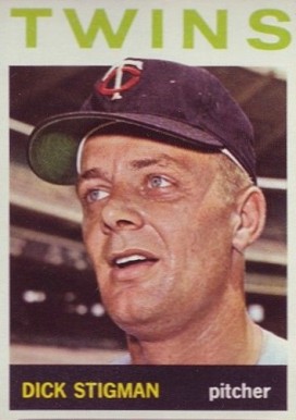 1964 Topps Dick Stigman #245 Baseball Card