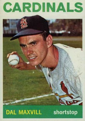 1964 Topps Dal Maxvill #563 Baseball Card