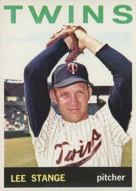 1964 Topps Lee Stange #555 Baseball Card