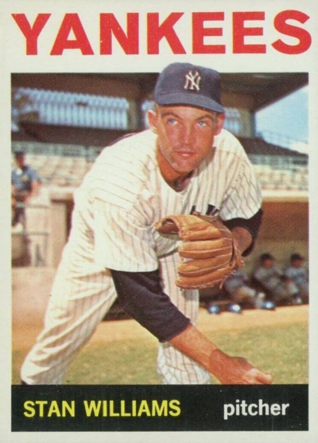 1964 Topps Stan Williams #505 Baseball Card