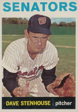 1964 Topps Dave Stenhouse #498 Baseball Card