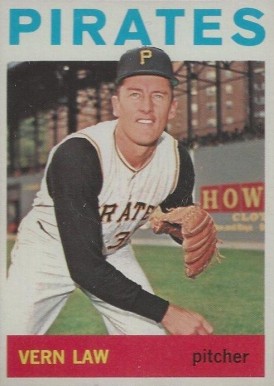 1964 Topps Vern Law #472 Baseball Card