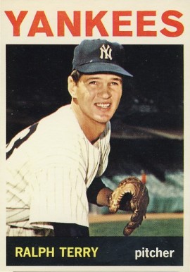 1964 Topps Ralph Terry #458 Baseball Card