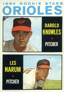 1964 Topps Orioles Rookies #418 Baseball Card