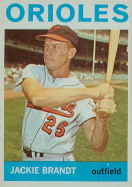 1964 Topps Jackie Brandt #399 Baseball Card