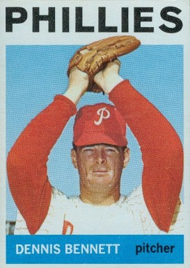 1964 Topps Dennis Bennett #396 Baseball Card