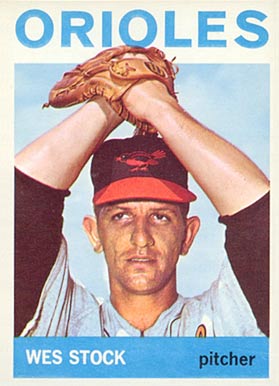 1964 Topps Wes Stock #382 Baseball Card