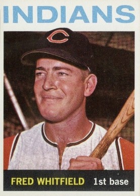 1964 Topps Fred Whitfield #367 Baseball Card