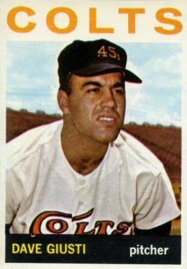 1964 Topps Dave Giusti #354 Baseball Card
