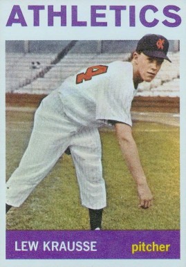 1964 Topps Lew Krausse #334 Baseball Card
