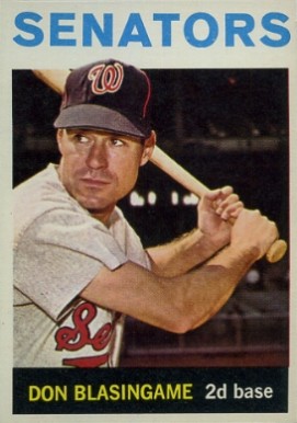 1964 Topps Don Blasingame #327 Baseball Card
