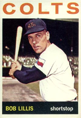 1964 Topps Bob Lillis #321 Baseball Card