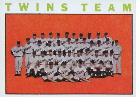 1964 Topps Twins Team #318 Baseball Card