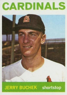 1964 Topps Jerry Buchek #314 Baseball Card